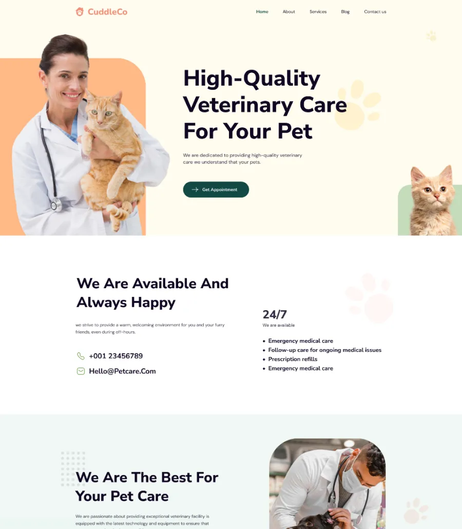 CuddleCo - Pet Care